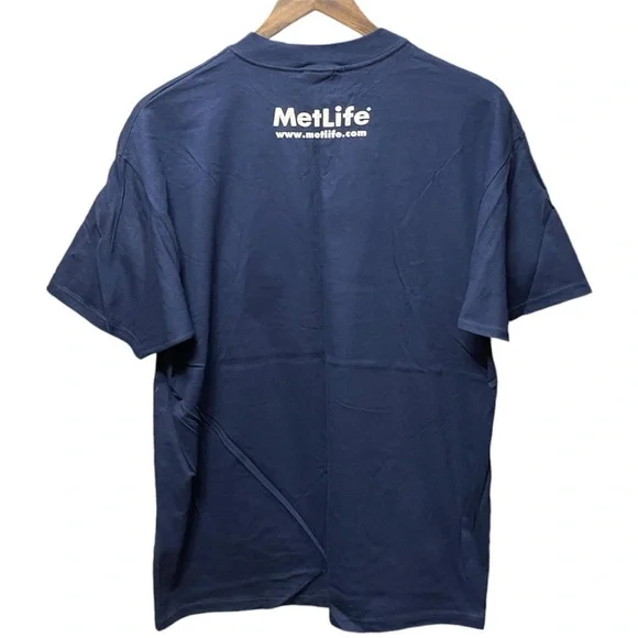 vintage 90s snoopy graphic MetLife Charlie Brown short sleeve casual T-shirt - Picture 6 of 7